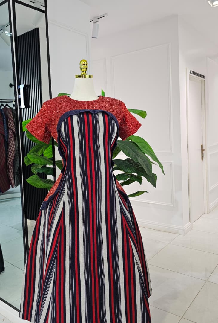 Desi Dress in Asooke