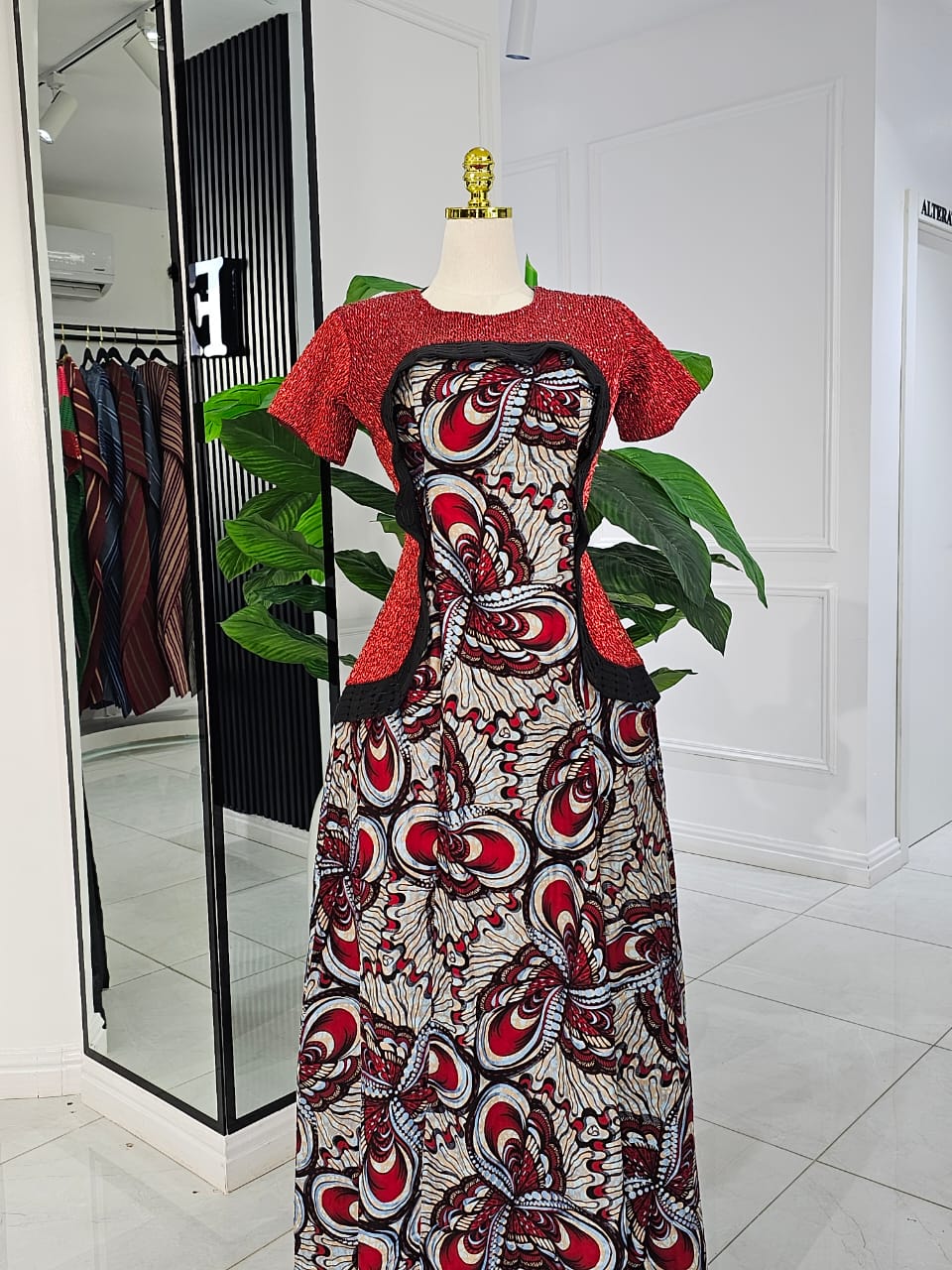 Desi Dress in Ankara